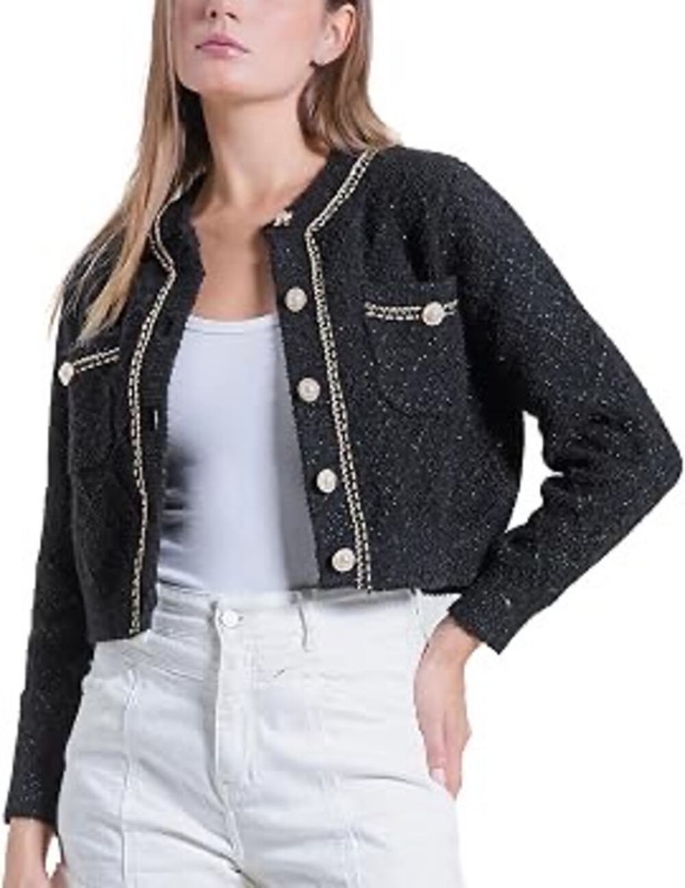 Urban Revivo Black Knit Sweater Size 4